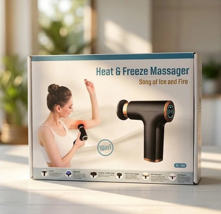 مسدس تدليك العضلات بـ4 رؤوس FH-820