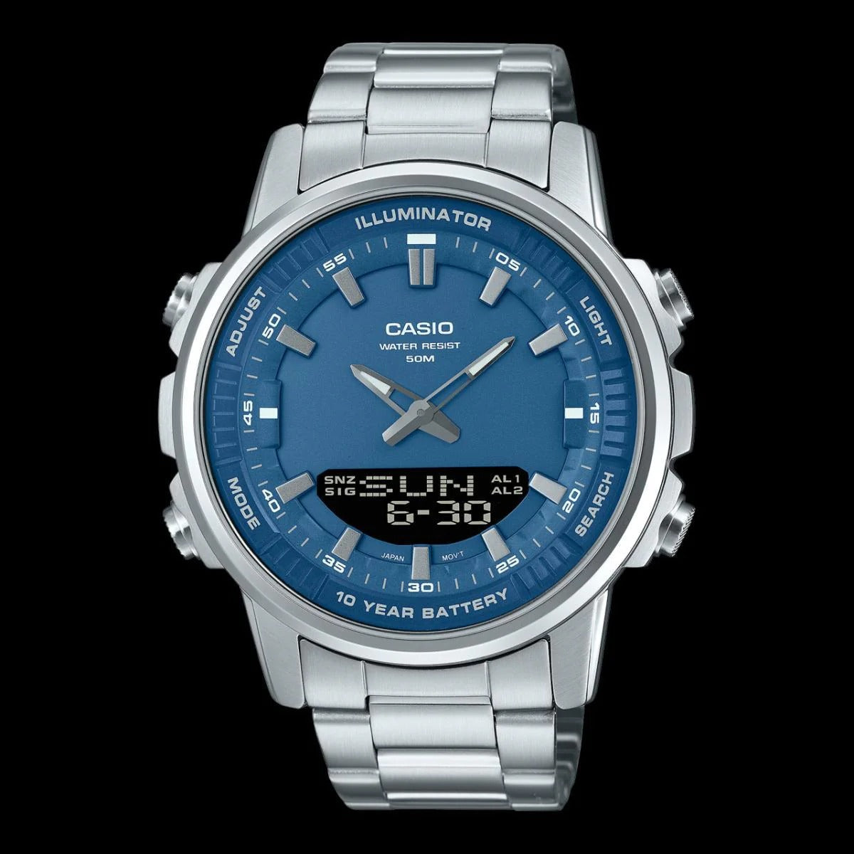 Turquoise Dial Men Watch