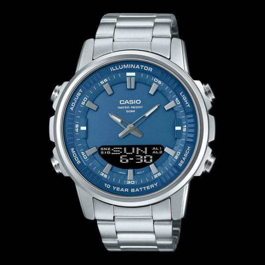 Turquoise Dial Men Watch