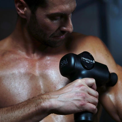 4 Heads Rechargeable Massage Gun Ⓢ