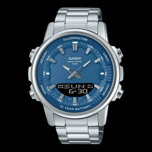 Turquoise Dial Men Watch