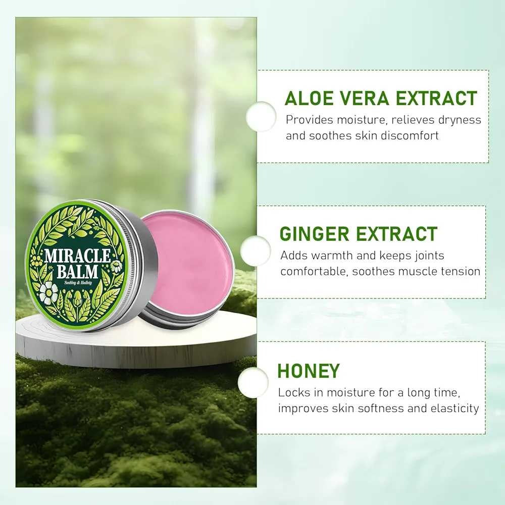 Miracle Balm, Natural Ingredients