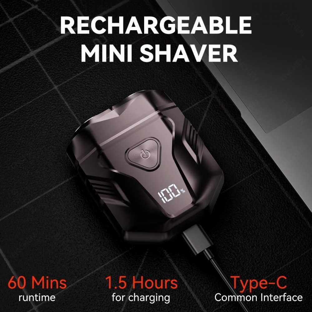 Portable Shaver with Multi-Functional Display